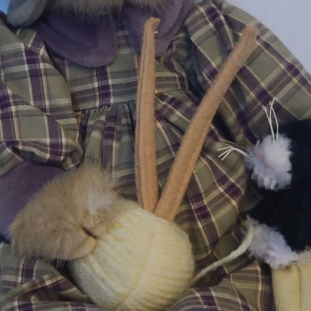 Bearington Bears Knitting Is My Bag Knitter Plush Stuffed Bear